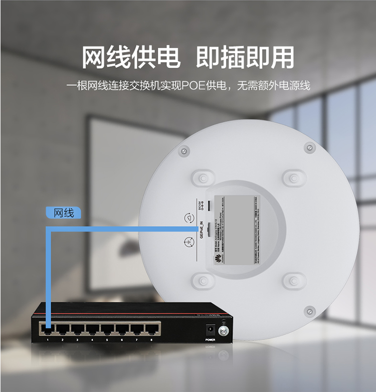 華為Wi-Fi 6 室內型雙頻AP 華為Wi-Fi 6 室內型雙頻AP