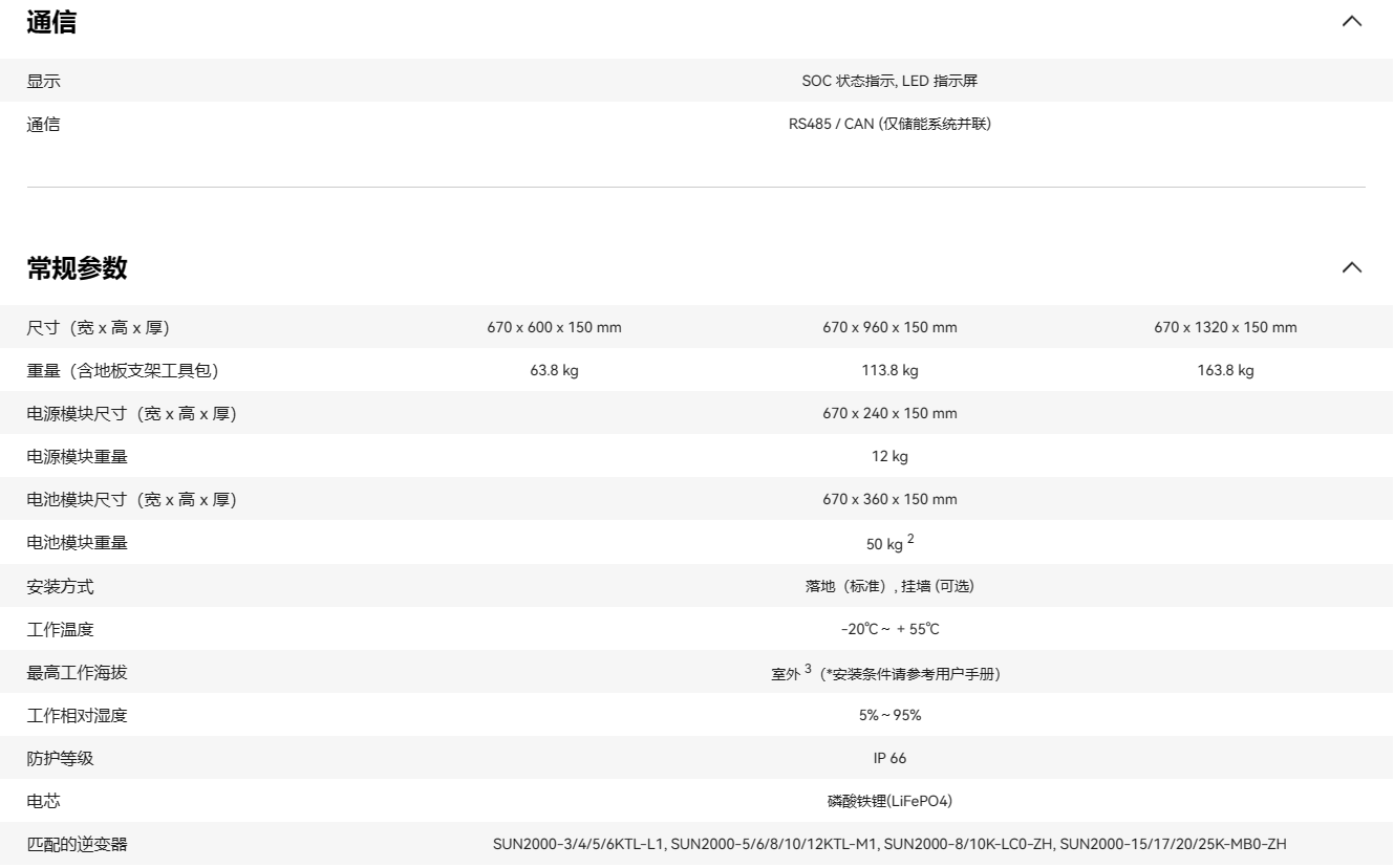 華為智能分布式儲能 LUNA2000-10-S0 華為智能分布式儲能 LUNA2000-10-S0